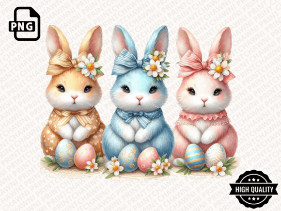 Download Happy Easter PNG Coquette Easter Bunny - Happy easter Collection