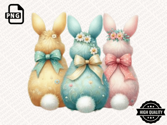 Download Happy Easter PNG Coquette Easter Bunny - Happy easter Collection
