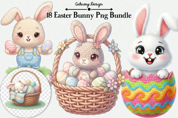 Download Easter Bunny PNG Bundle - Easter bunny png bundle Collection