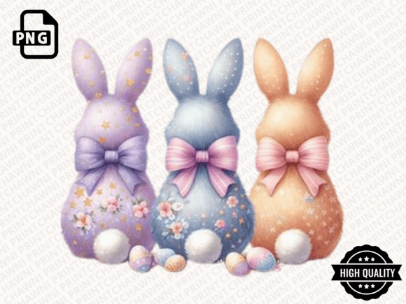Download Happy Easter PNG Coquette Easter Bunny - Happy easter Collection