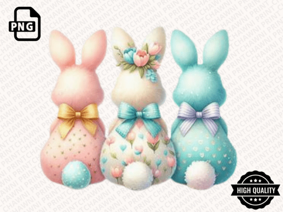 Download Happy Easter PNG Coquette Easter Bunny - Happy easter Collection