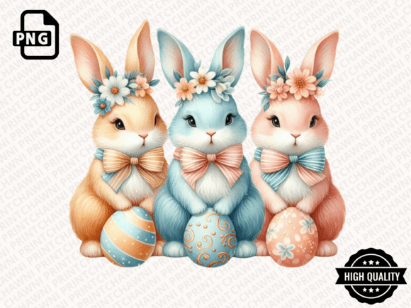Download Happy Easter PNG Coquette Easter Bunny - Happy easter Collection